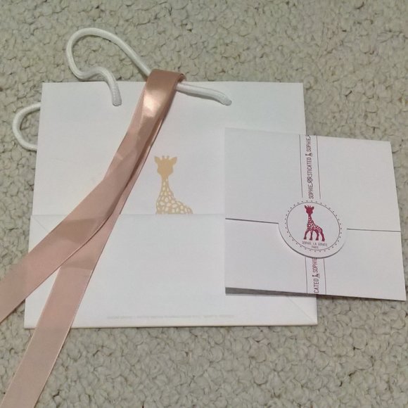sophie the giraffe gift bag